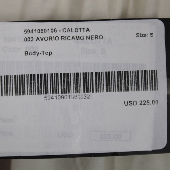 NWT Max Mara Weekend S Beige Linen/Jersey Tie Tassel Neck Peasant Boho Top - Picture 8 of 12